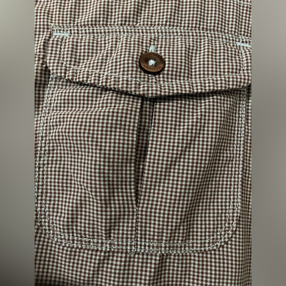 Ladies Medium The North Face Boulder Long Sleeve Shirt. Side Security Pocket - Picture 5 of 13